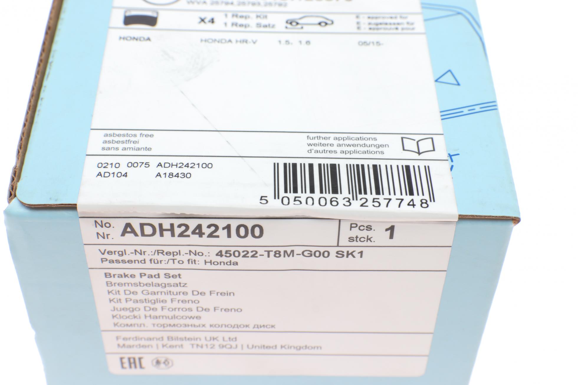 ADH242100 BLUE PRINT